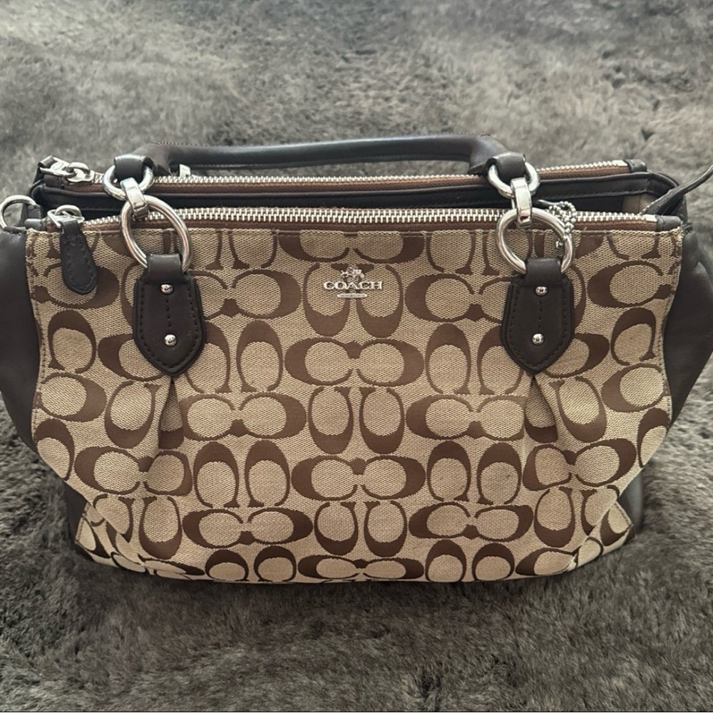 Coach Signature Canvas Purse